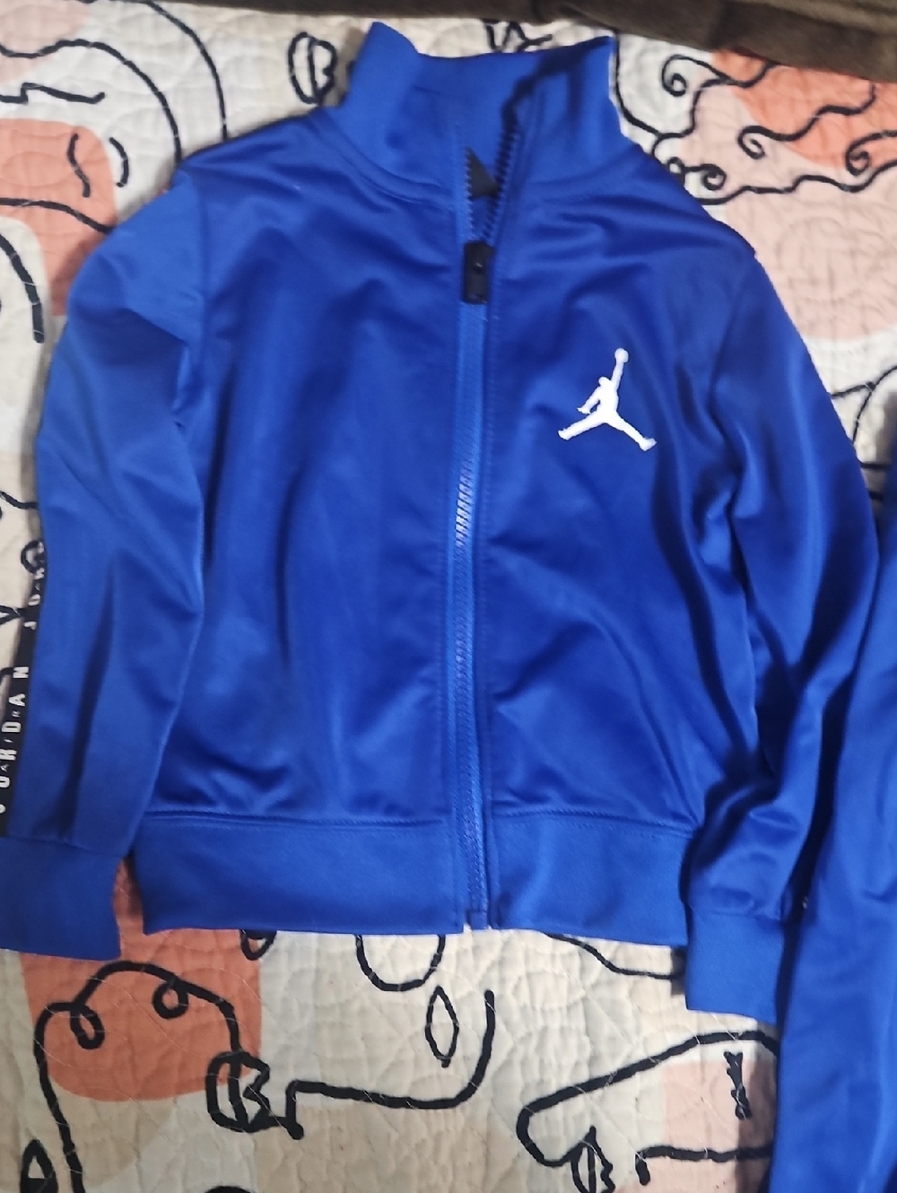 Jordan Unisex Royal Blue Full-Zip Track Suit with Jumpman
